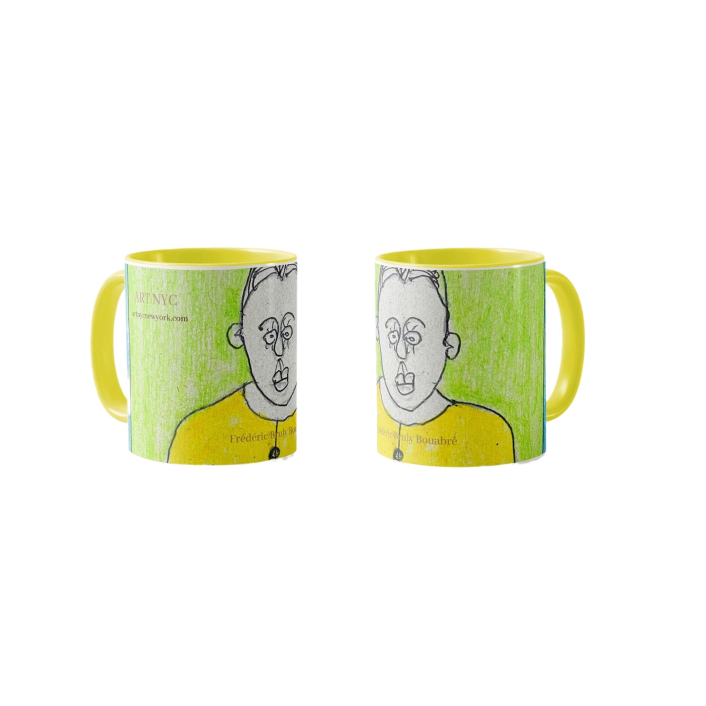 Frédéric Bruly Bouabré_Couple Mug set for 2_Limited Edition