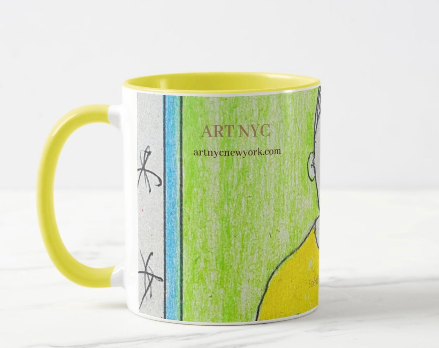 Frédéric Bruly Bouabré_Couple Mug set for 2_Limited Edition