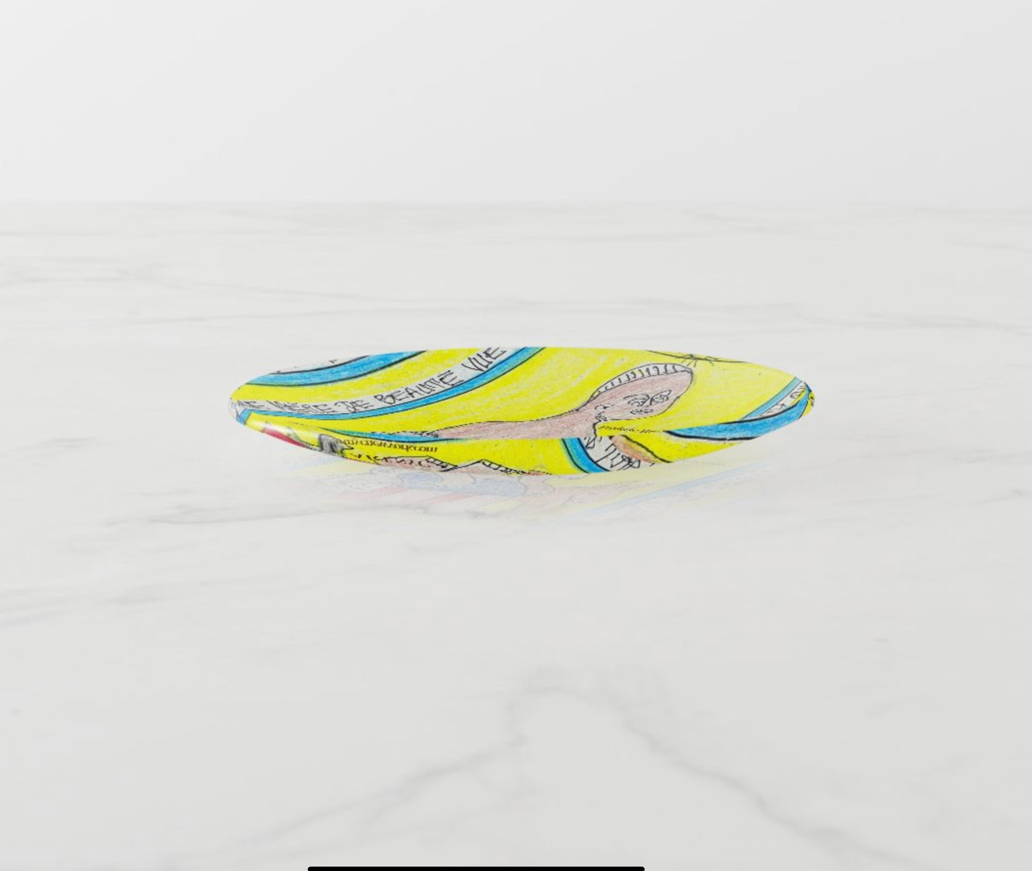 Frederic bruly Bouabre_ Round Trinket Tray Limited Edition