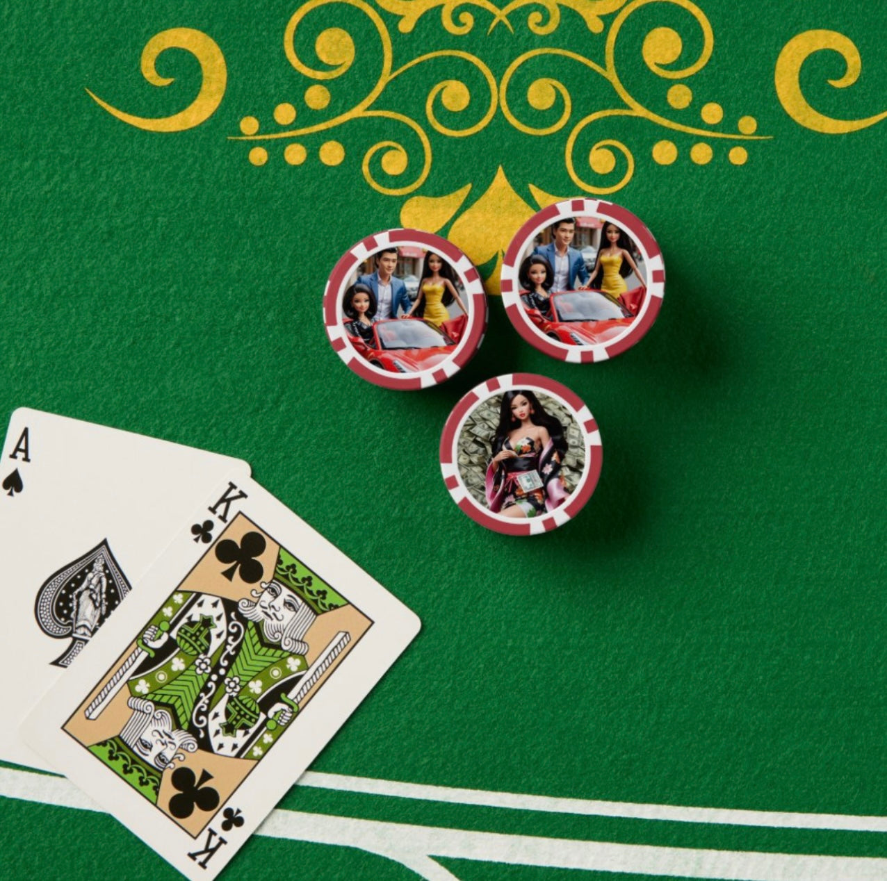Impossible barboo poker set Limited edition