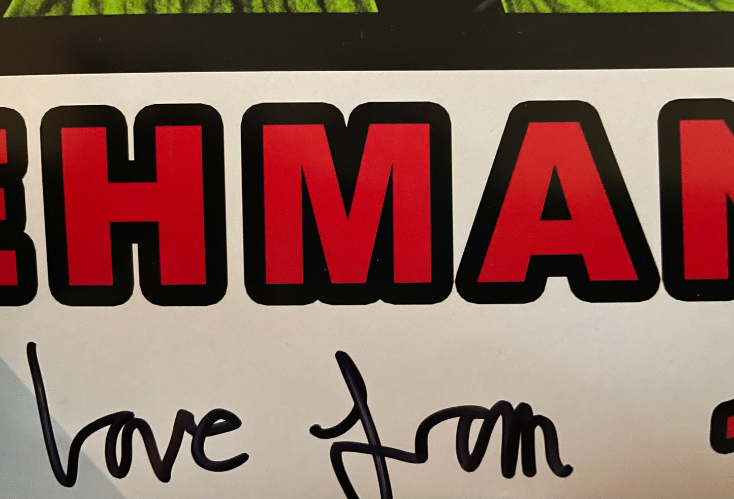 Gilbert & George original signed poster