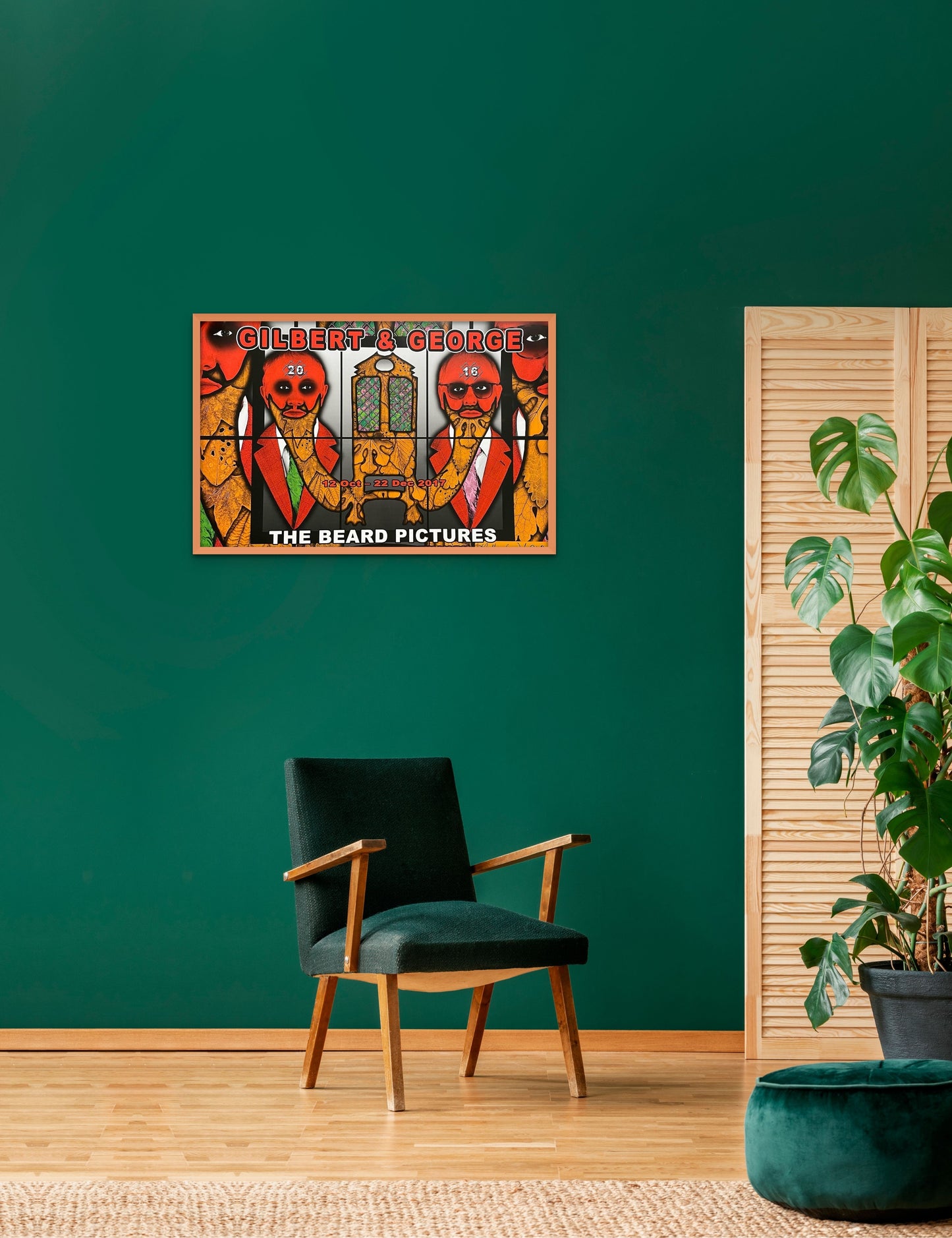 Gilbert & George signed original poster