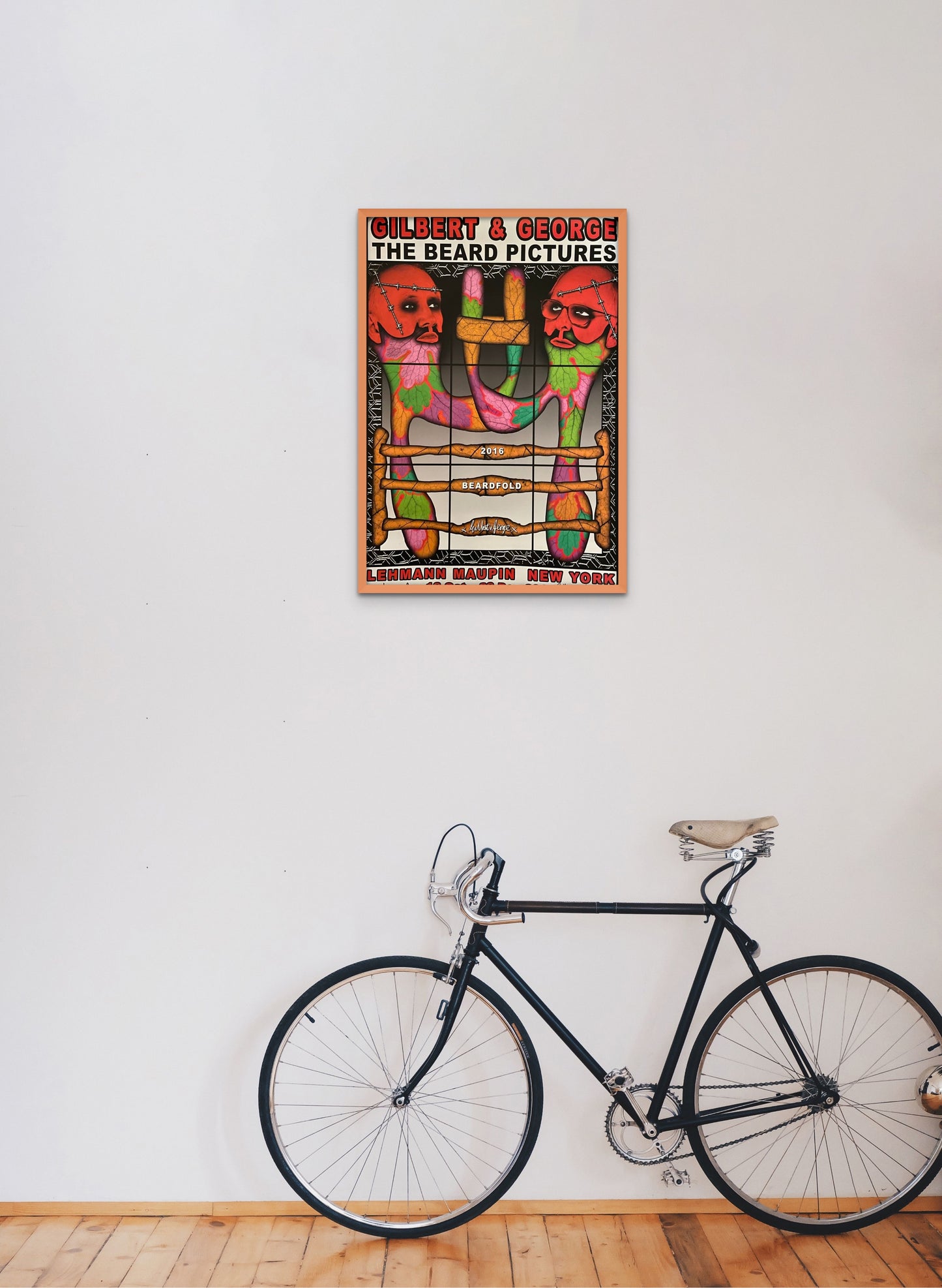 Gilbert & George original signed poster