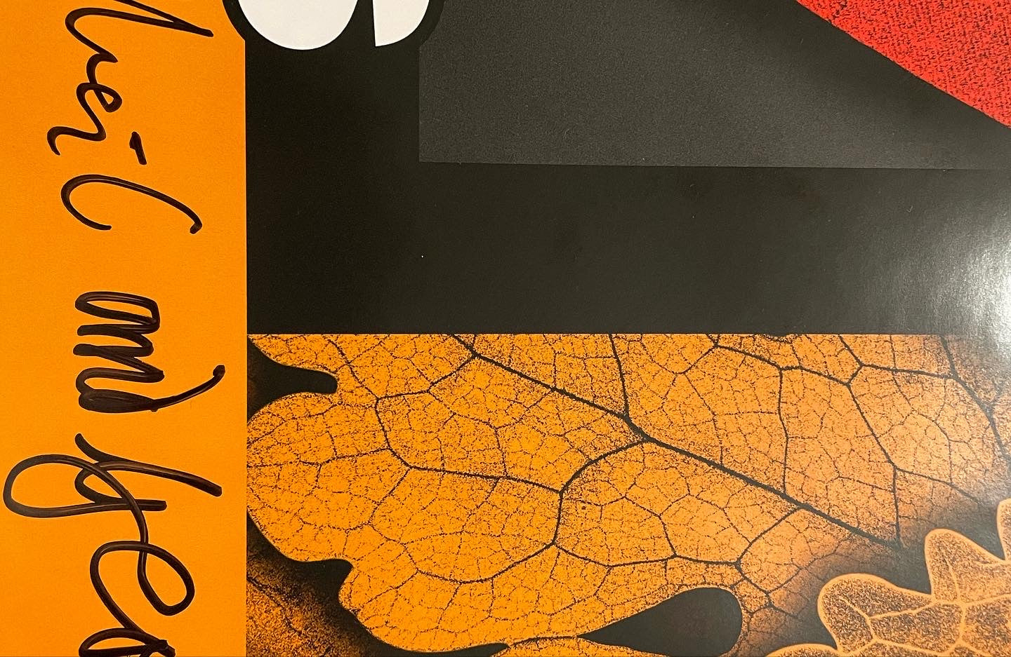 Gilbert & George signed original poster