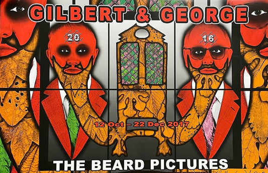 Gilbert & George signed original poster