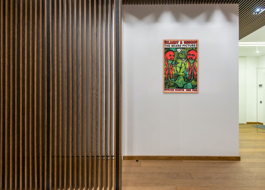 Gilbert & George original signed poster